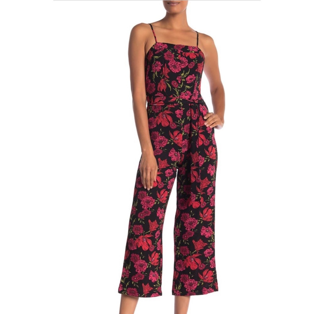 Hiatus cropped jumpsuit